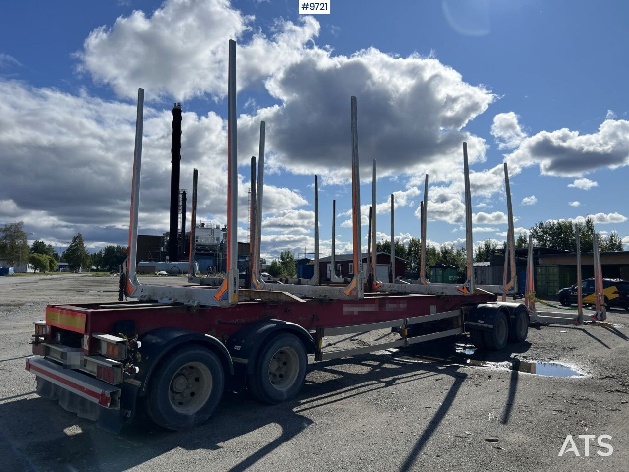 Reboque transporte de madeira Kilafors SBB4A-36-105 Timber wagon: foto 12