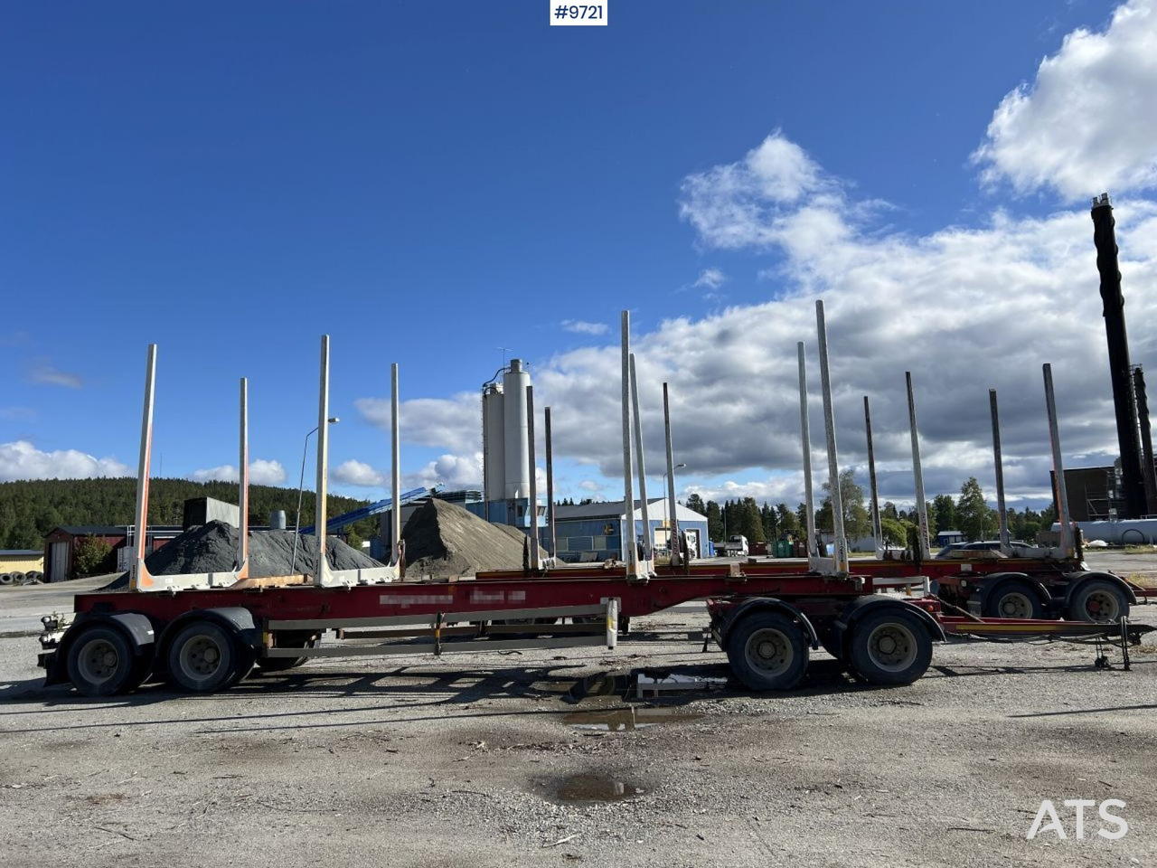 Reboque transporte de madeira Kilafors SBB4A-36-105 Timber wagon: foto 11