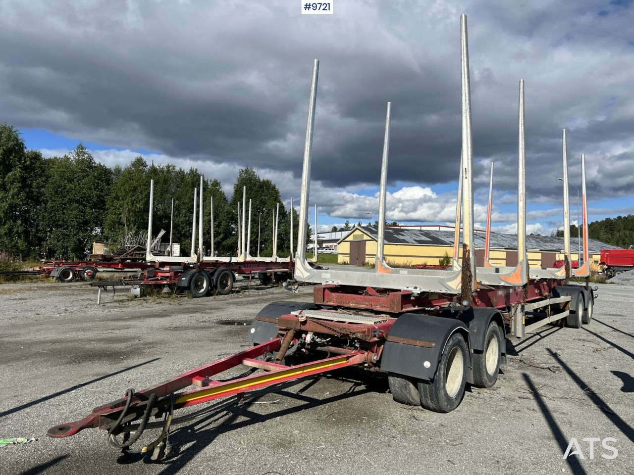 Reboque transporte de madeira Kilafors SBB4A-36-105 Timber wagon: foto 9