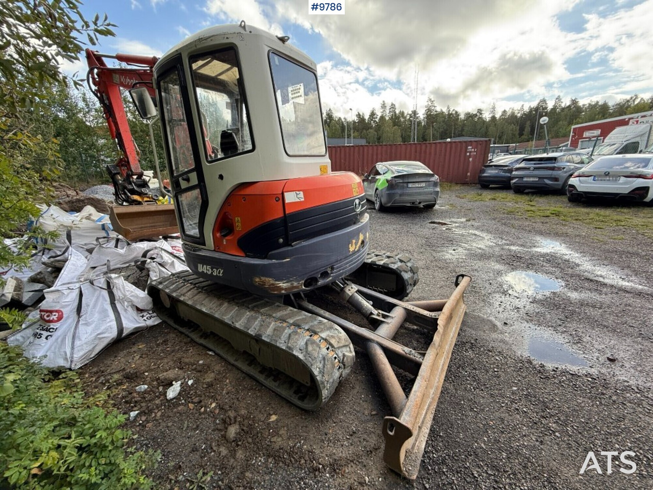 Kubota U45-3a crawler excavator with tiltrotator and buckets - Mini escavadeira: foto 5 Kubota U45-3a crawler excavator with tiltrotator and buckets - Mini escavadeira: foto 5