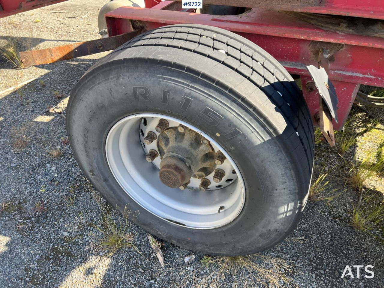 Reboque transporte de madeira LEFAB V4 100 Timber trailer: foto 15