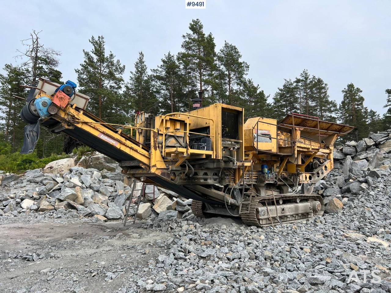 Lokomo Lokotrack 100E crusher - Britador: foto 1 Lokomo Lokotrack 100E crusher - Britador: foto 1
