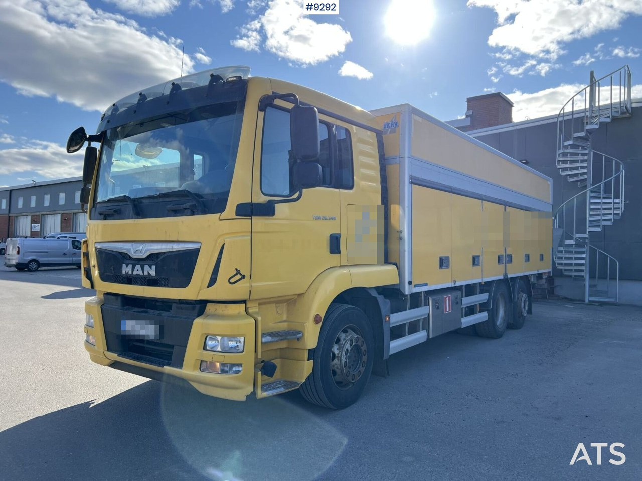 Caminhão furgão MAN TGM 26.340 6X2 Box truck: foto 18