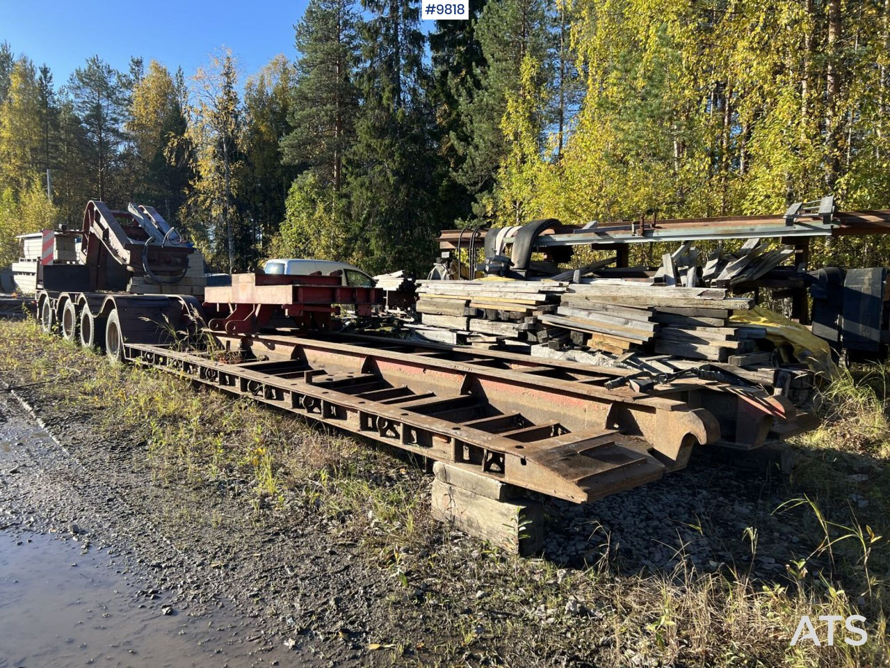 Machine trailer VM 53 4 PNKSSAO SC - Reboque transporte de veículos: foto 3 Machine trailer VM 53 4 PNKSSAO SC - Reboque transporte de veículos: foto 3