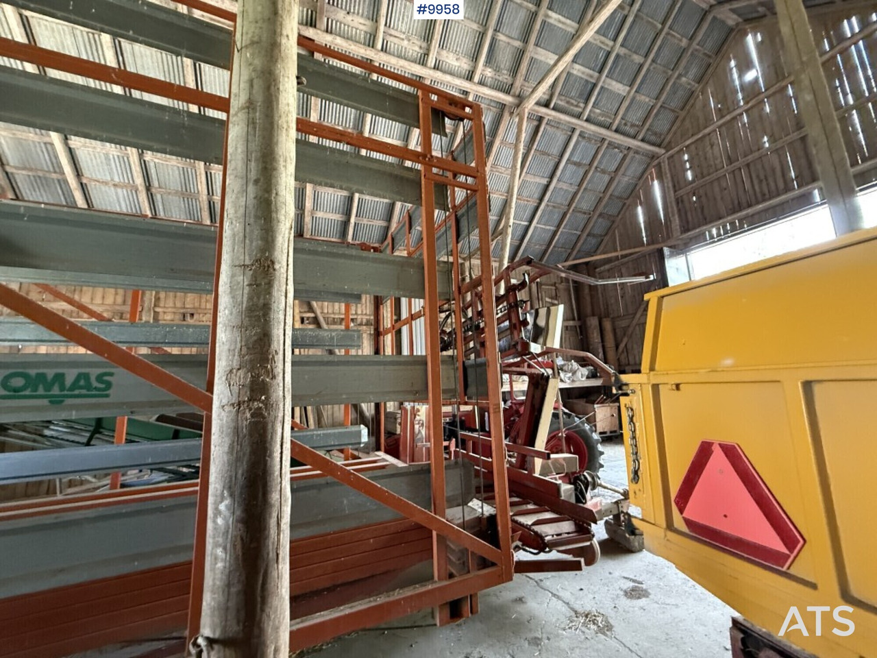 Self-loading trailer small bale Omas CB170 S - Máquina de outro: foto 4 Self-loading trailer small bale Omas CB170 S - Máquina de outro: foto 4