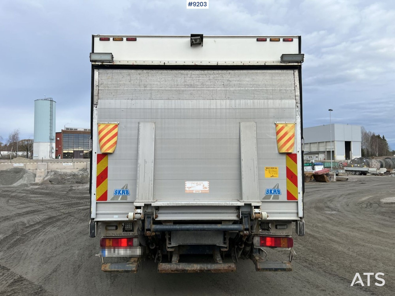 Caminhão furgão Scania P280 Box Truck with tailgate lift (VIDEO): foto 8