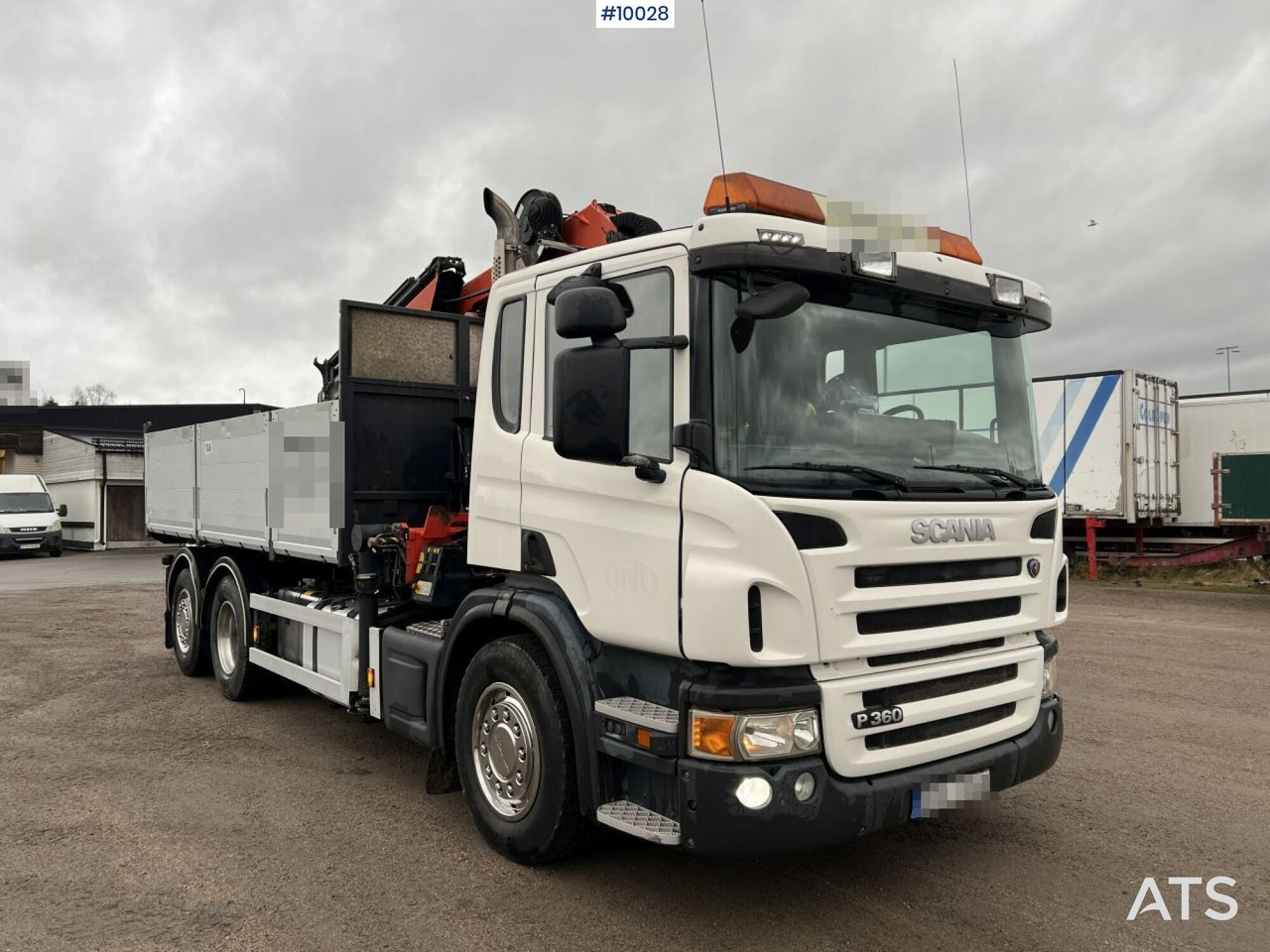 Scania P360 Crane truck/Dump truck - Palfinger 18002 - Caminhão basculante, Caminhão grua: foto 5 Scania P360 Crane truck/Dump truck - Palfinger 18002 - Caminhão basculante, Caminhão grua: foto 5