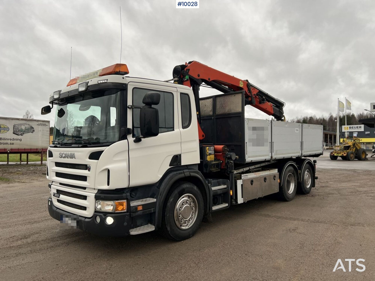 Scania P360 Crane truck/Dump truck - Palfinger 18002 - Caminhão basculante, Caminhão grua: foto 3 Scania P360 Crane truck/Dump truck - Palfinger 18002 - Caminhão basculante, Caminhão grua: foto 3