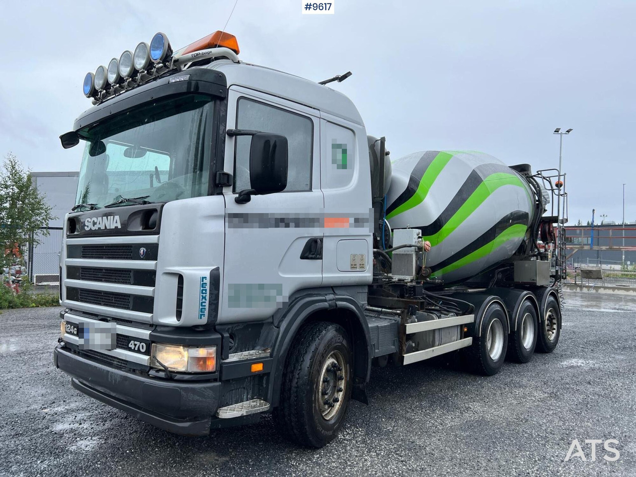 Scania R124 tridem with LAXO quick release / Concrete truck - Caminhão betoneira: foto 1 Scania R124 tridem with LAXO quick release / Concrete truck - Caminhão betoneira: foto 1