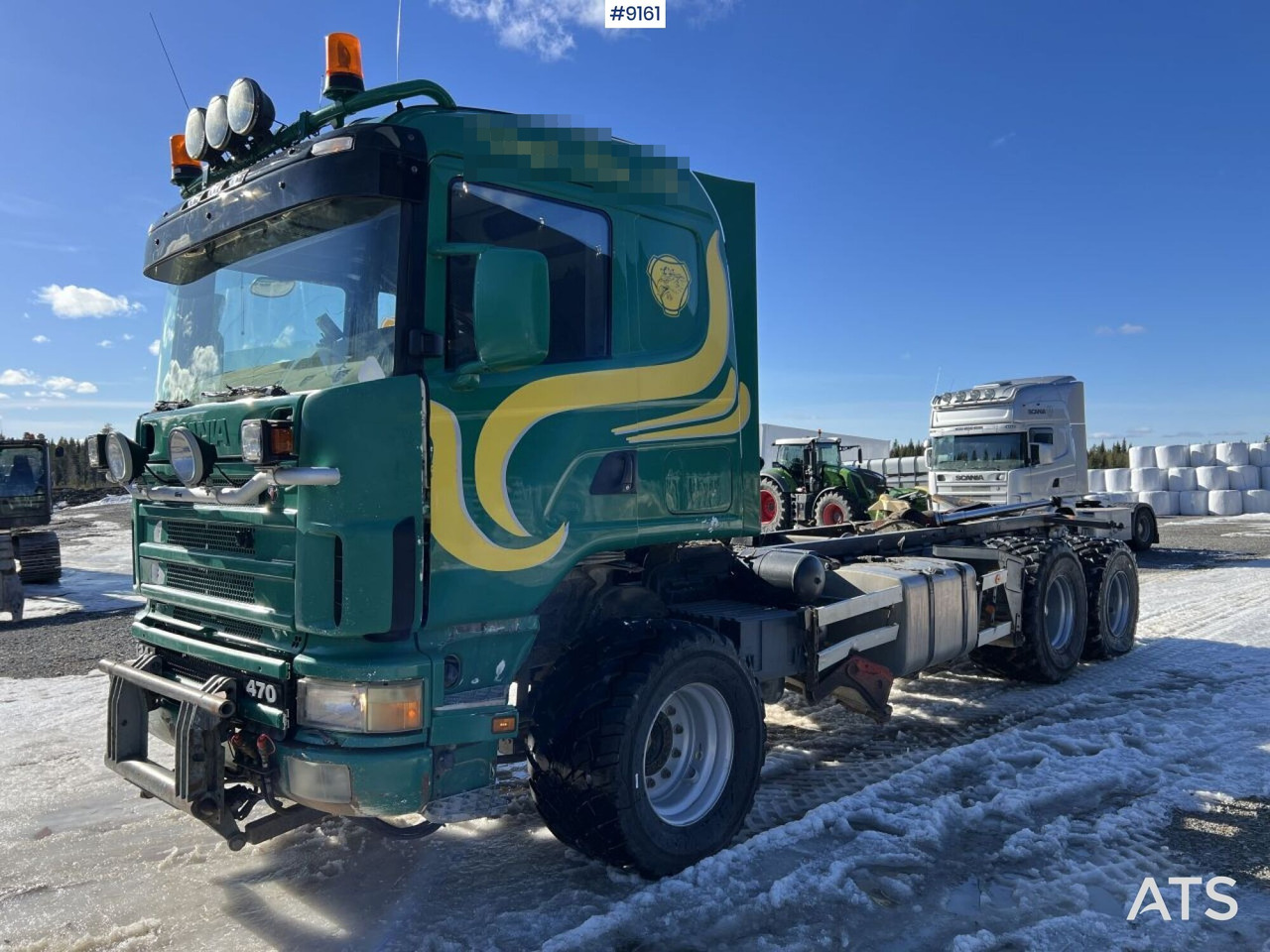 Scania R124 with cameleont quick lock, underbite and plow attachments - Caminhão chassi: foto 2 Scania R124 with cameleont quick lock, underbite and plow attachments - Caminhão chassi: foto 2