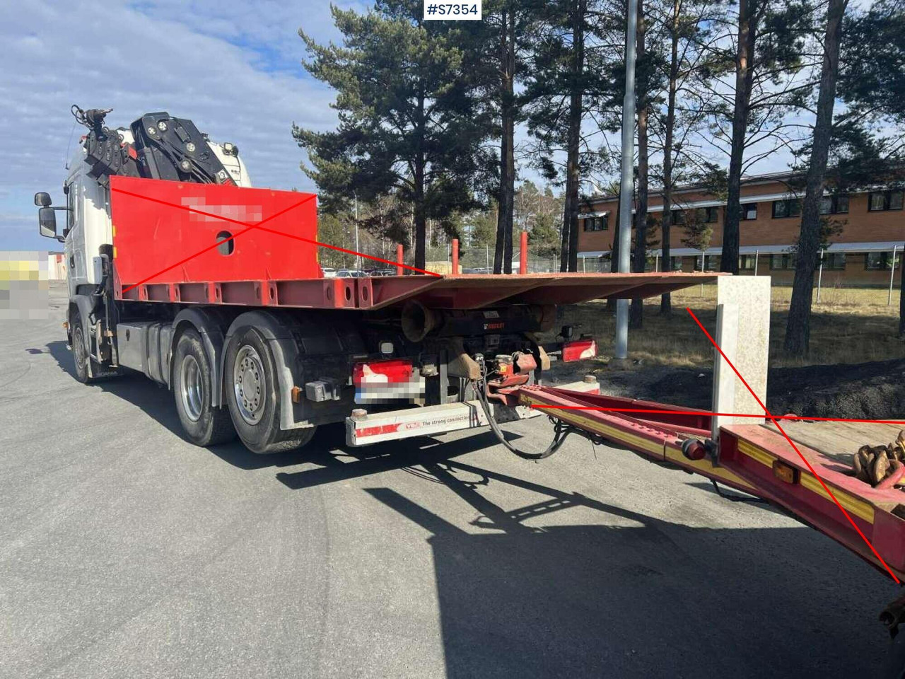 Scania R410 LB 6x2 Crane truck with Hiab crane and multilift axle - Caminhão polibenne, Caminhão grua: foto 3 Scania R410 LB 6x2 Crane truck with Hiab crane and multilift axle - Caminhão polibenne, Caminhão grua: foto 3
