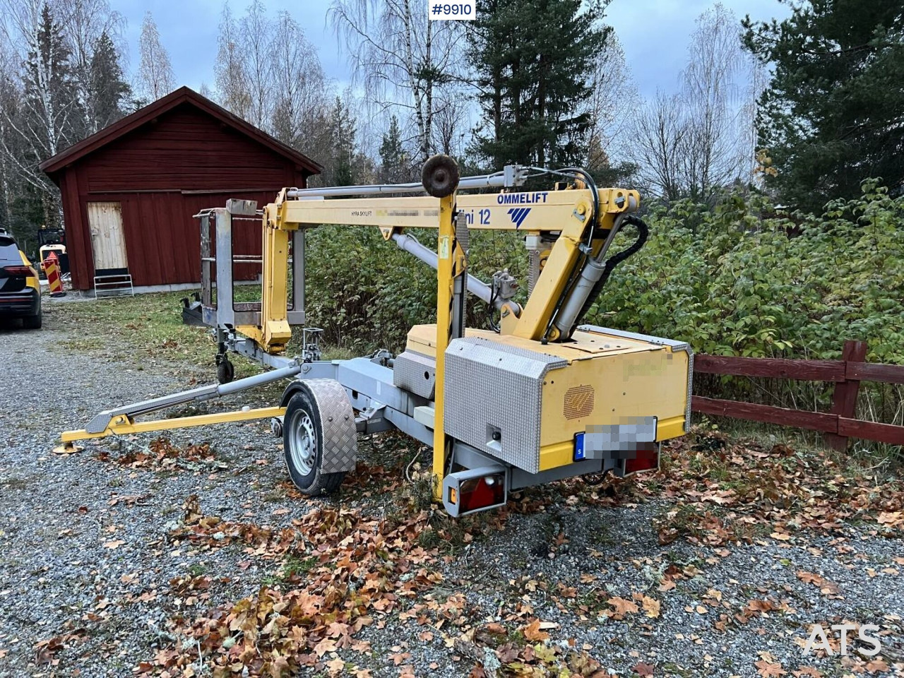 Skylift - Omme Mini-12 - Plataforma de elevaçao rebocável: foto 4 Skylift - Omme Mini-12 - Plataforma de elevaçao rebocável: foto 4