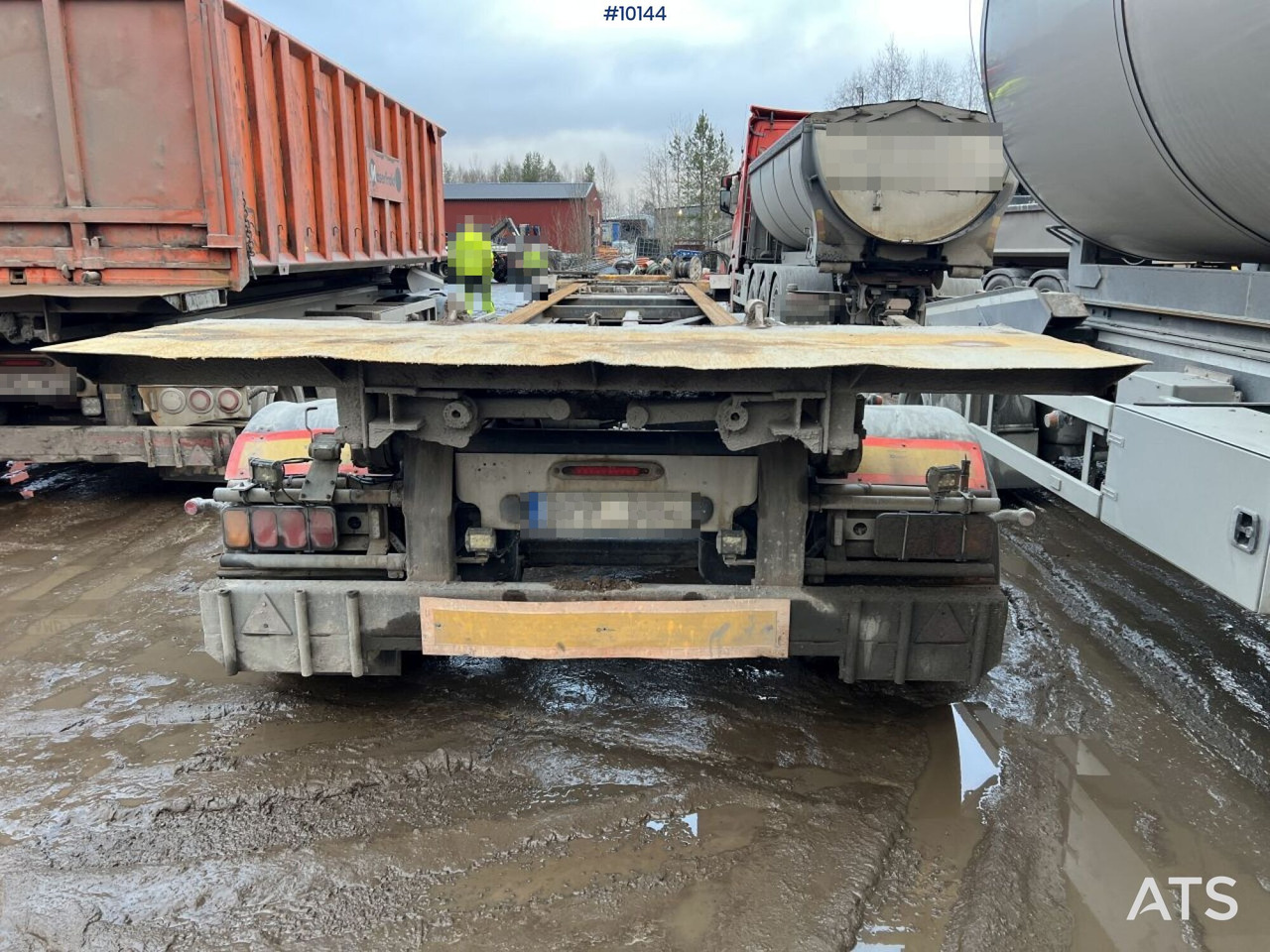 Swap body trailer JYKI V31-WT - Reboque chassi: foto 5 Swap body trailer JYKI V31-WT - Reboque chassi: foto 5