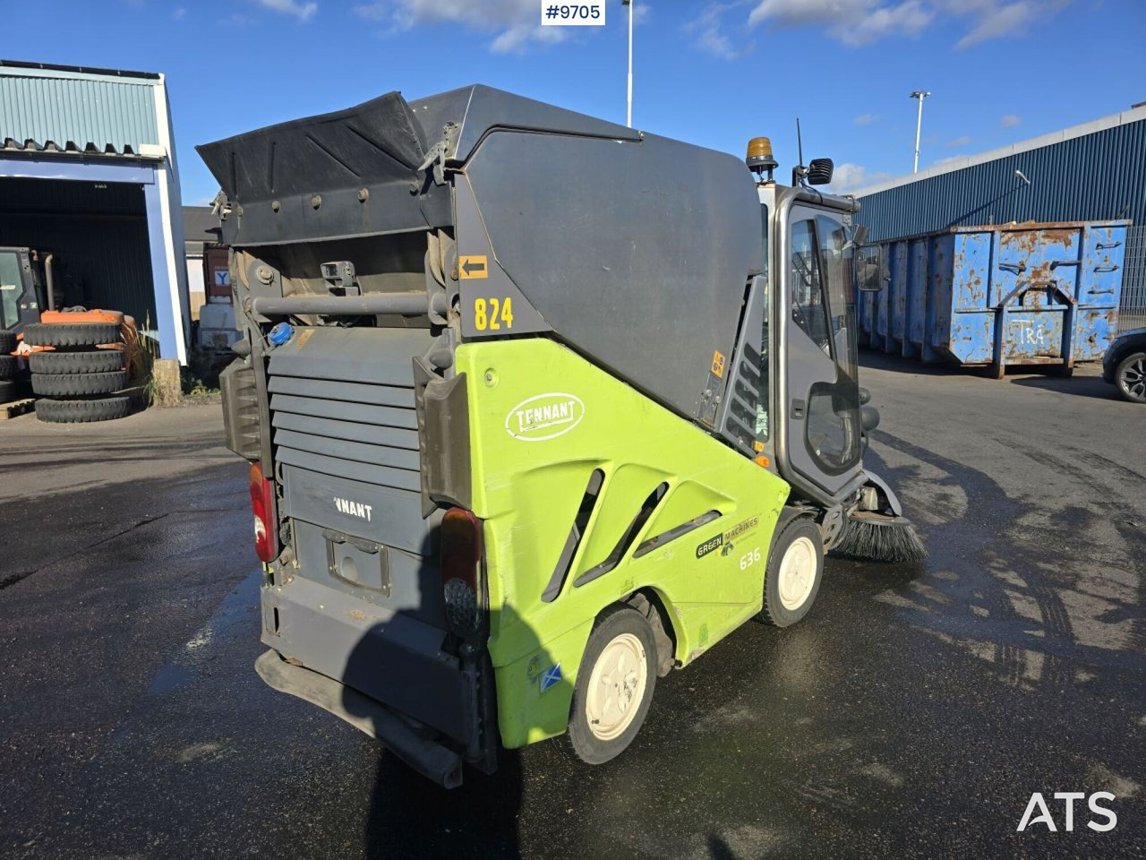 Sweeper - Tennant 636 (SEE VIDEO) - Varredora urbana: foto 3 Sweeper - Tennant 636 (SEE VIDEO) - Varredora urbana: foto 3