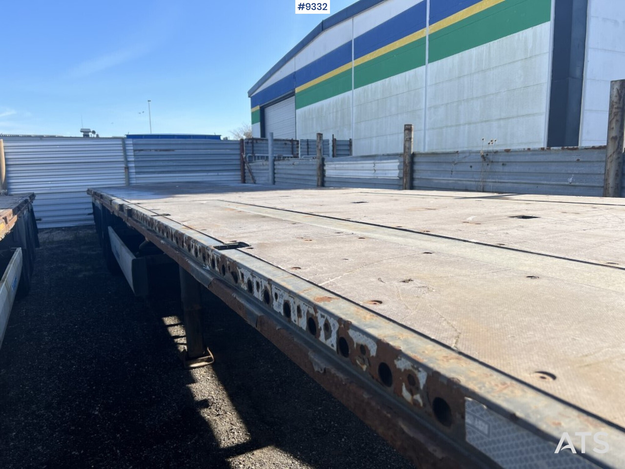 Trailer KRONE SD open flatbed - Semi-reboque plataforma/ Caixa aberta: foto 2 Trailer KRONE SD open flatbed - Semi-reboque plataforma/ Caixa aberta: foto 2