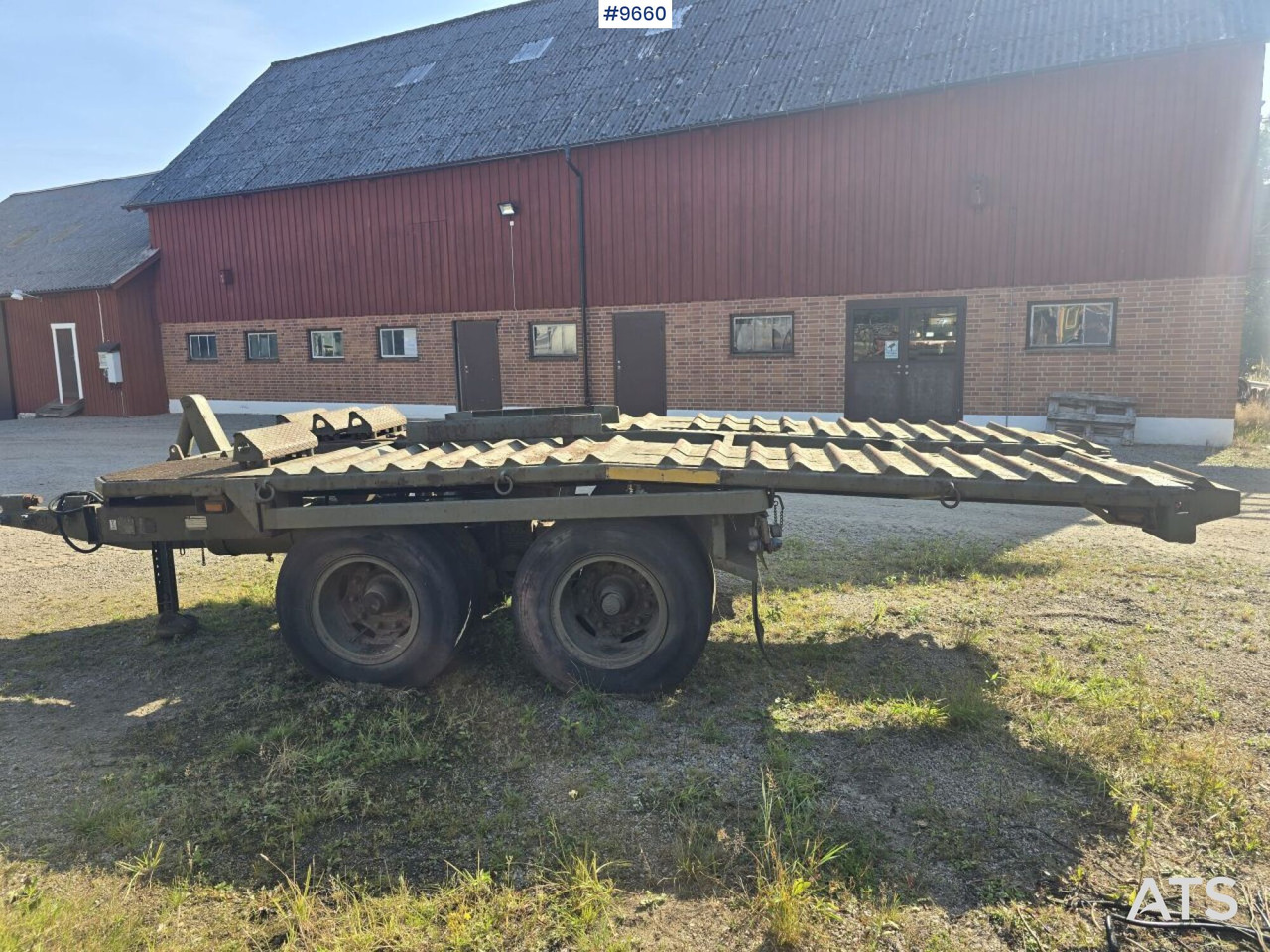 Transport trailer with automatic tipping - Reboque basculante: foto 1 Transport trailer with automatic tipping - Reboque basculante: foto 1