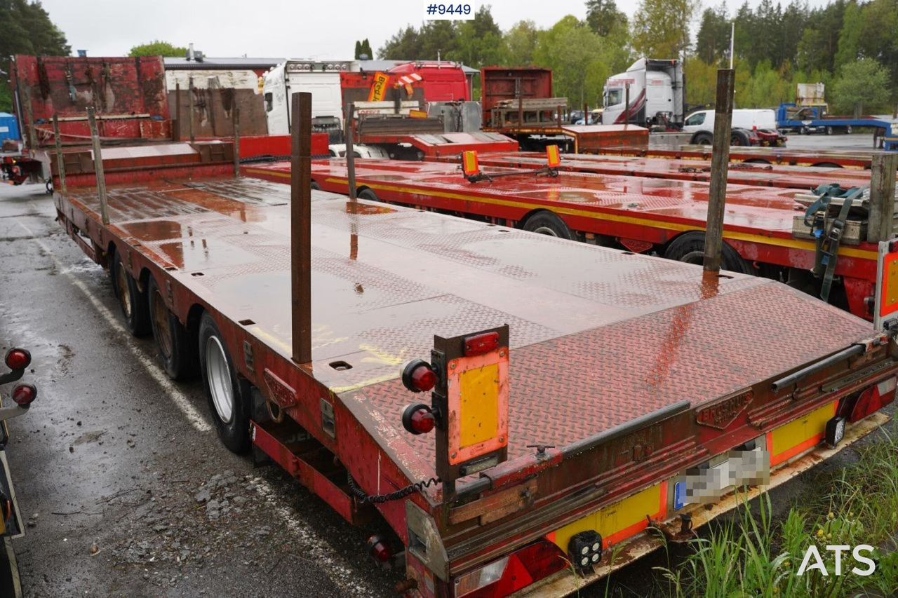 Trombon trailer BROSHUIS E-2190/27 - Reboque baixa: foto 1 Trombon trailer BROSHUIS E-2190/27 - Reboque baixa: foto 1