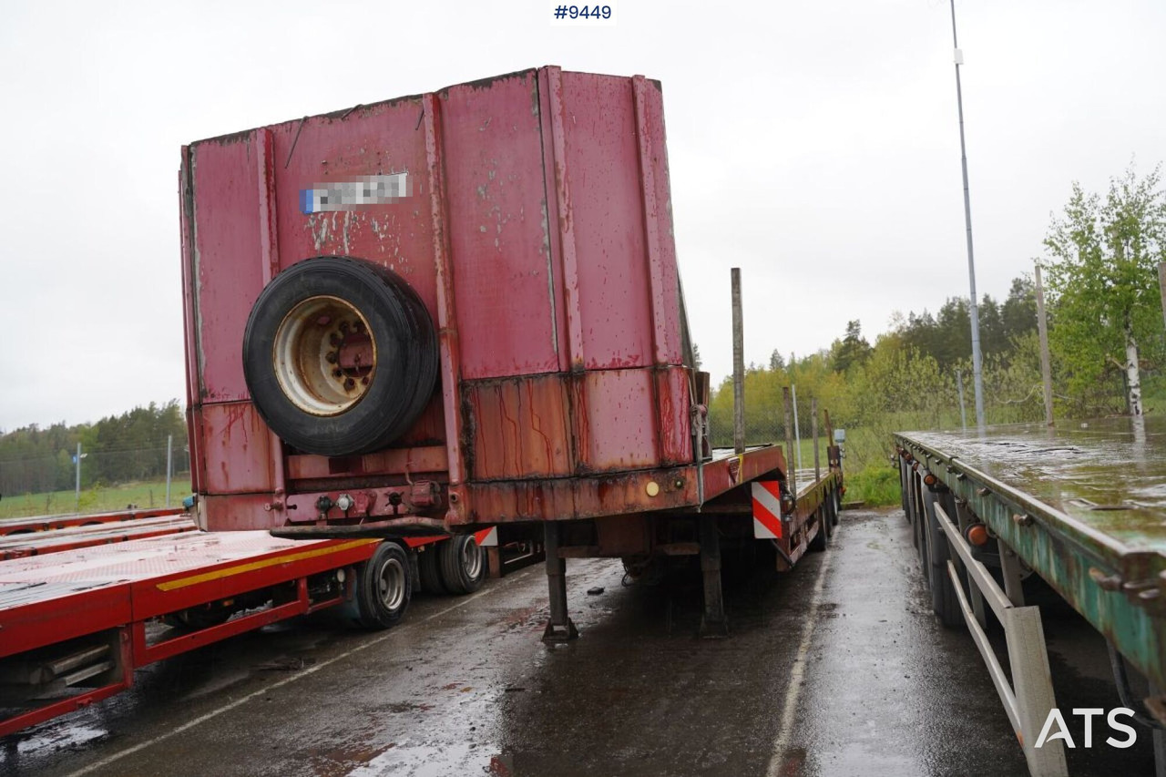 Trombon trailer BROSHUIS E-2190/27 - Reboque baixa: foto 4 Trombon trailer BROSHUIS E-2190/27 - Reboque baixa: foto 4