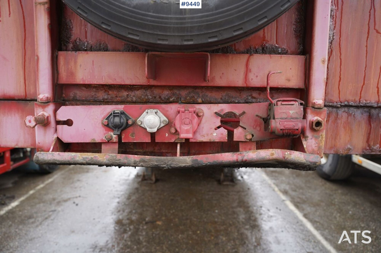 Trombon trailer BROSHUIS E-2190/27 - Reboque baixa: foto 5 Trombon trailer BROSHUIS E-2190/27 - Reboque baixa: foto 5