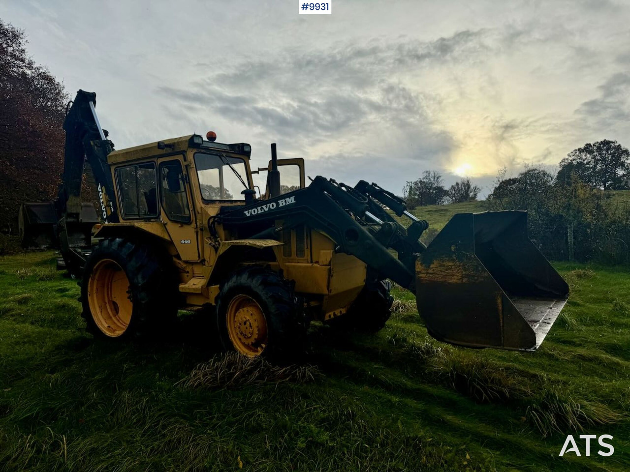 Volvo BM 646 Backhoe loader with 2 sets of tires. - Retroescavadeira: foto 2 Volvo BM 646 Backhoe loader with 2 sets of tires. - Retroescavadeira: foto 2
