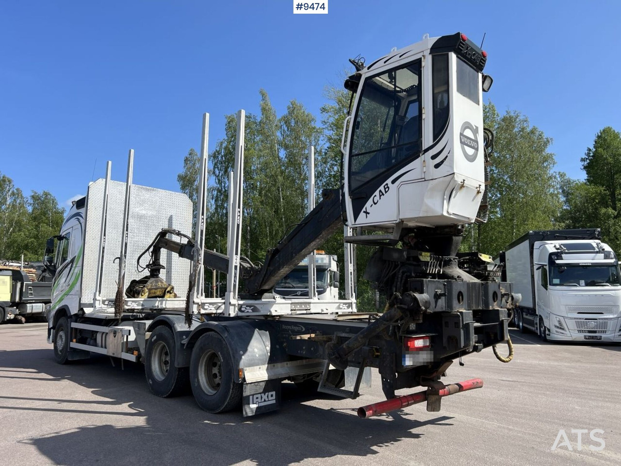 Volvo FH13 Logging truck with Loglift 105S crane - Caminhão florestal, Caminhão grua: foto 5 Volvo FH13 Logging truck with Loglift 105S crane - Caminhão florestal, Caminhão grua: foto 5