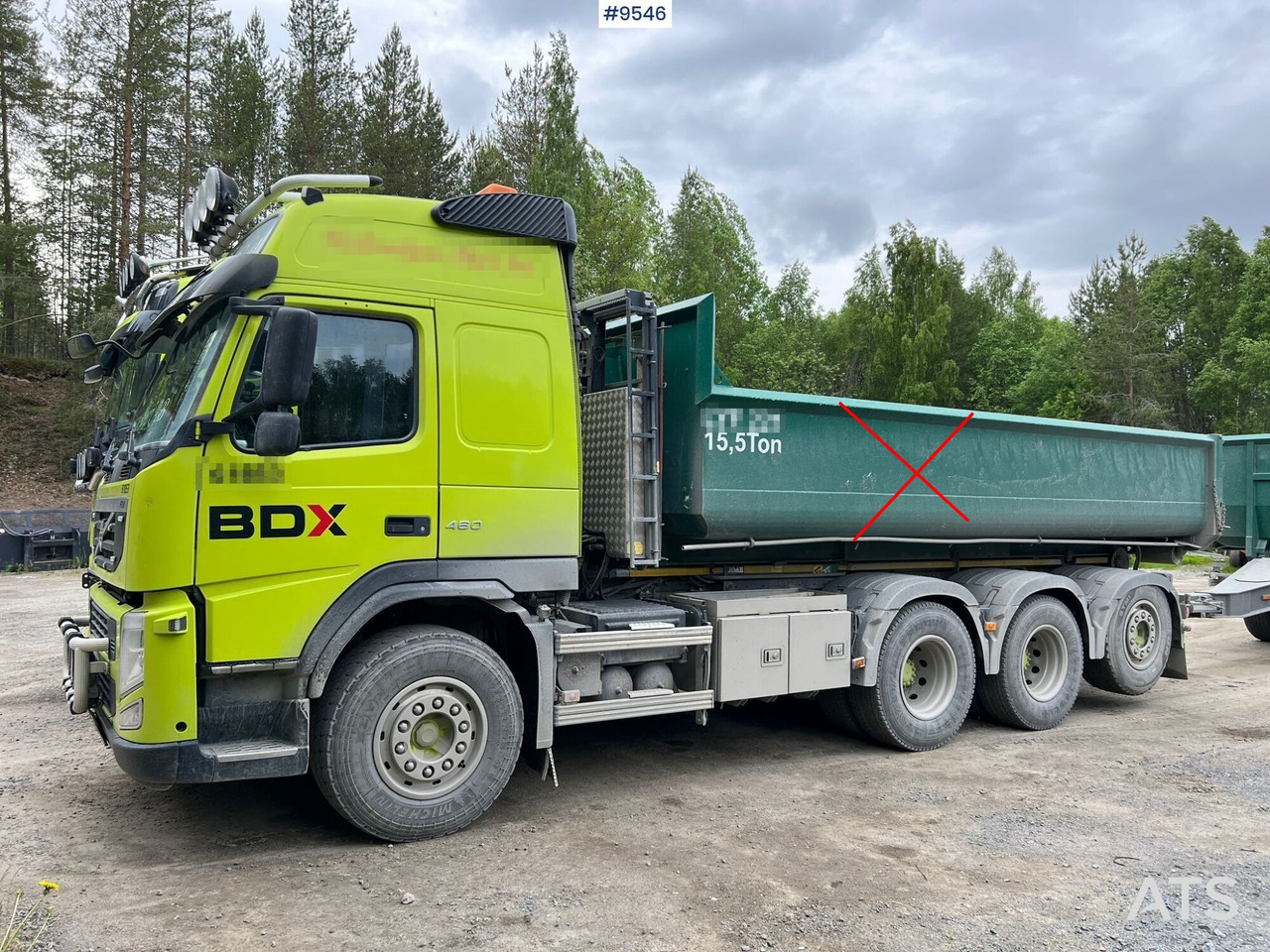 Volvo FM 8*4 Tridem Lastväxlare - Caminhão polibenne: foto 1 Volvo FM 8*4 Tridem Lastväxlare - Caminhão polibenne: foto 1