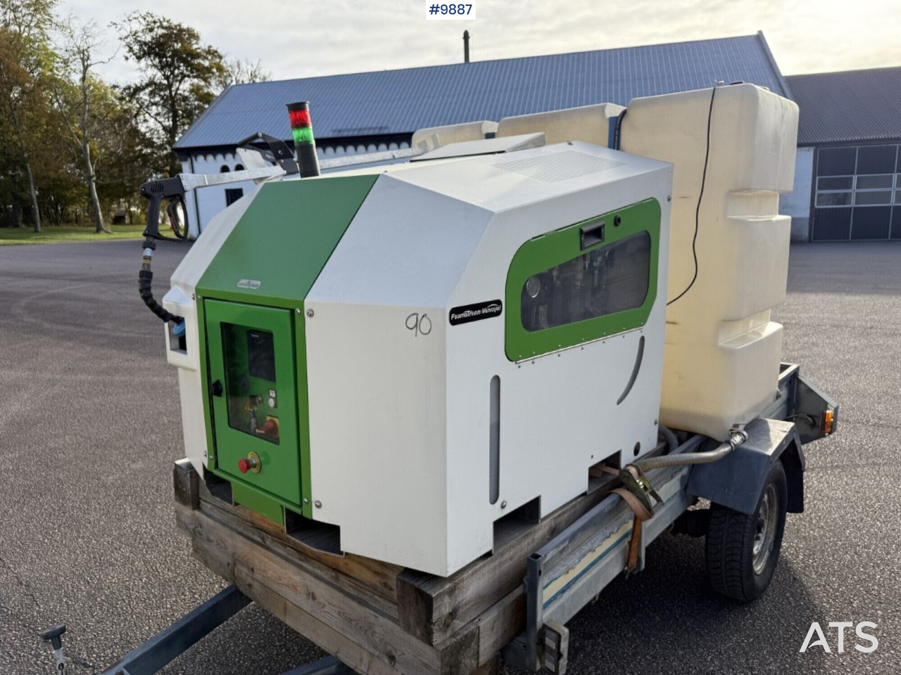 Weed control machine - Weedingtech Foamstream Municipal M1200 - Equipamentos para jardinagem: foto 1 Weed control machine - Weedingtech Foamstream Municipal M1200 - Equipamentos para jardinagem: foto 1