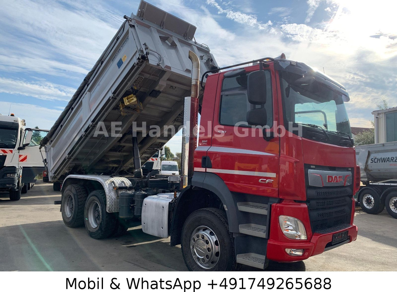 DAF CF 530 6x4 Meiller *Bobmatik/12m³/Standklima/AHK - Caminhão basculante: foto 1 DAF CF 530 6x4 Meiller *Bobmatik/12m³/Standklima/AHK - Caminhão basculante: foto 1
