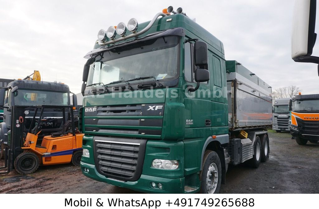 DAF XF 105.510 SC BL *Meiller-20m³/Alcoa/Rollplane - Caminhão basculante: foto 1 DAF XF 105.510 SC BL *Meiller-20m³/Alcoa/Rollplane - Caminhão basculante: foto 1