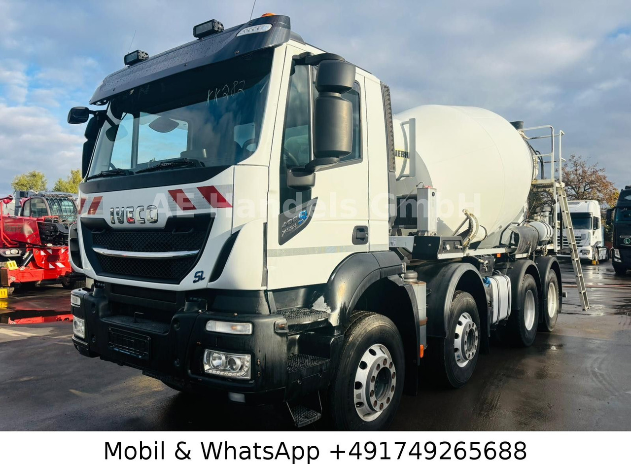 Iveco Stralis 400 X-Way BL 8x4 | Liebherr HTM-405-1505 - Caminhão betoneira: foto 1 Iveco Stralis 400 X-Way BL 8x4 | Liebherr HTM-405-1505 - Caminhão betoneira: foto 1
