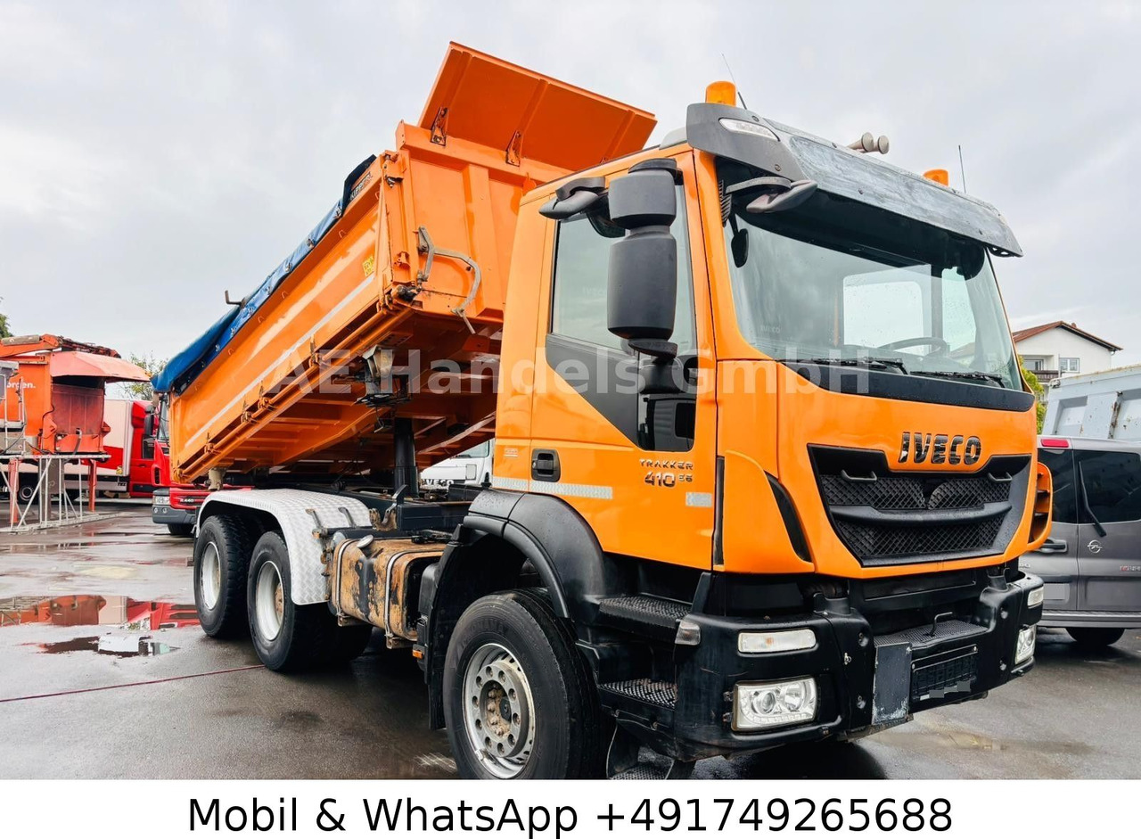 Caminhão basculante Iveco Trakker 410 E6 BB 6x4 Meiller-Kipper *10m³/AHK: foto 7