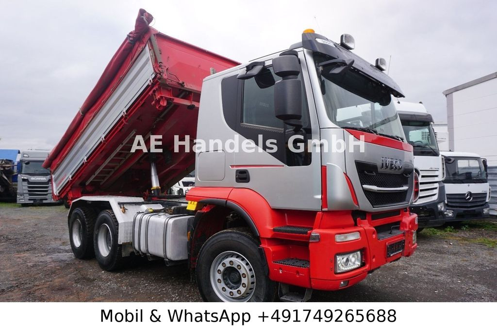 Caminhão basculante Iveco Trakker 500 BL 6x4 *Retarder/11m³/Wechselkipper: foto 8
