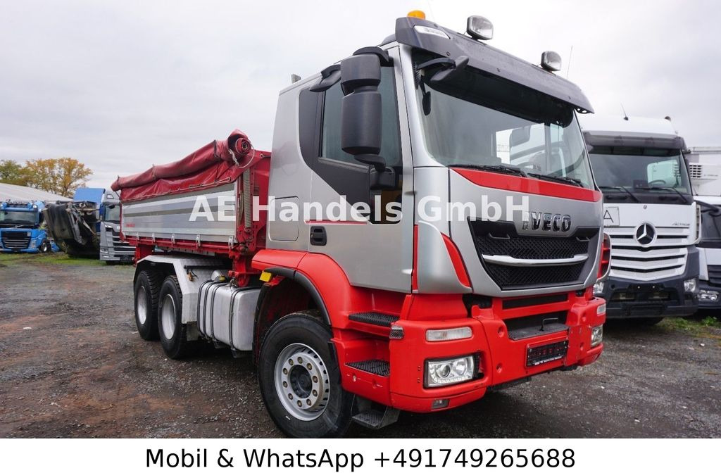 Caminhão basculante Iveco Trakker 500 BL 6x4 *Retarder/11m³/Wechselkipper: foto 9