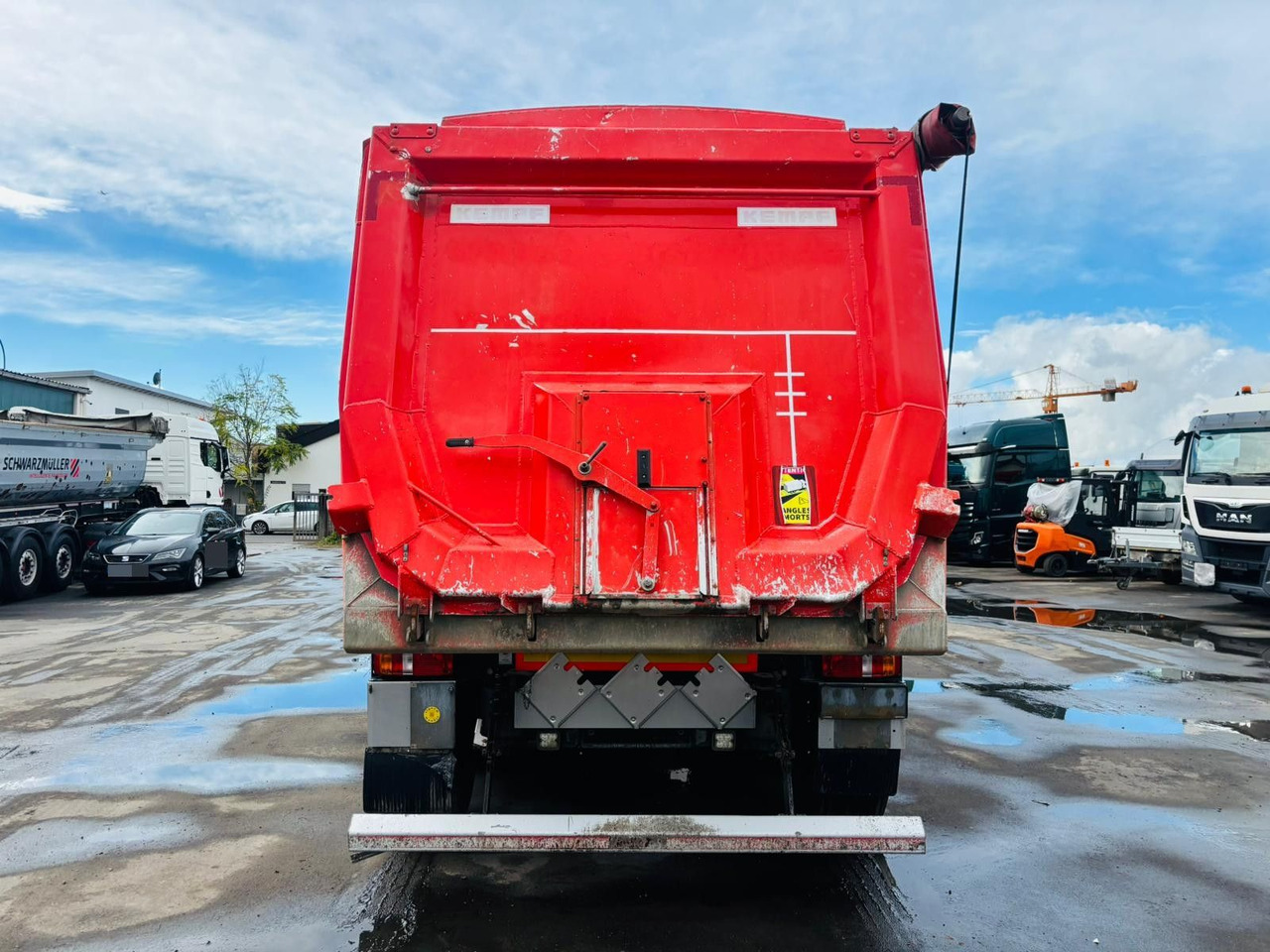 Kempf SKM 35/3 Aluminium *31m³/1xSchieber/1.Lift/Alcoa - Semireboque basculante: foto 4 Kempf SKM 35/3 Aluminium *31m³/1xSchieber/1.Lift/Alcoa - Semireboque basculante: foto 4