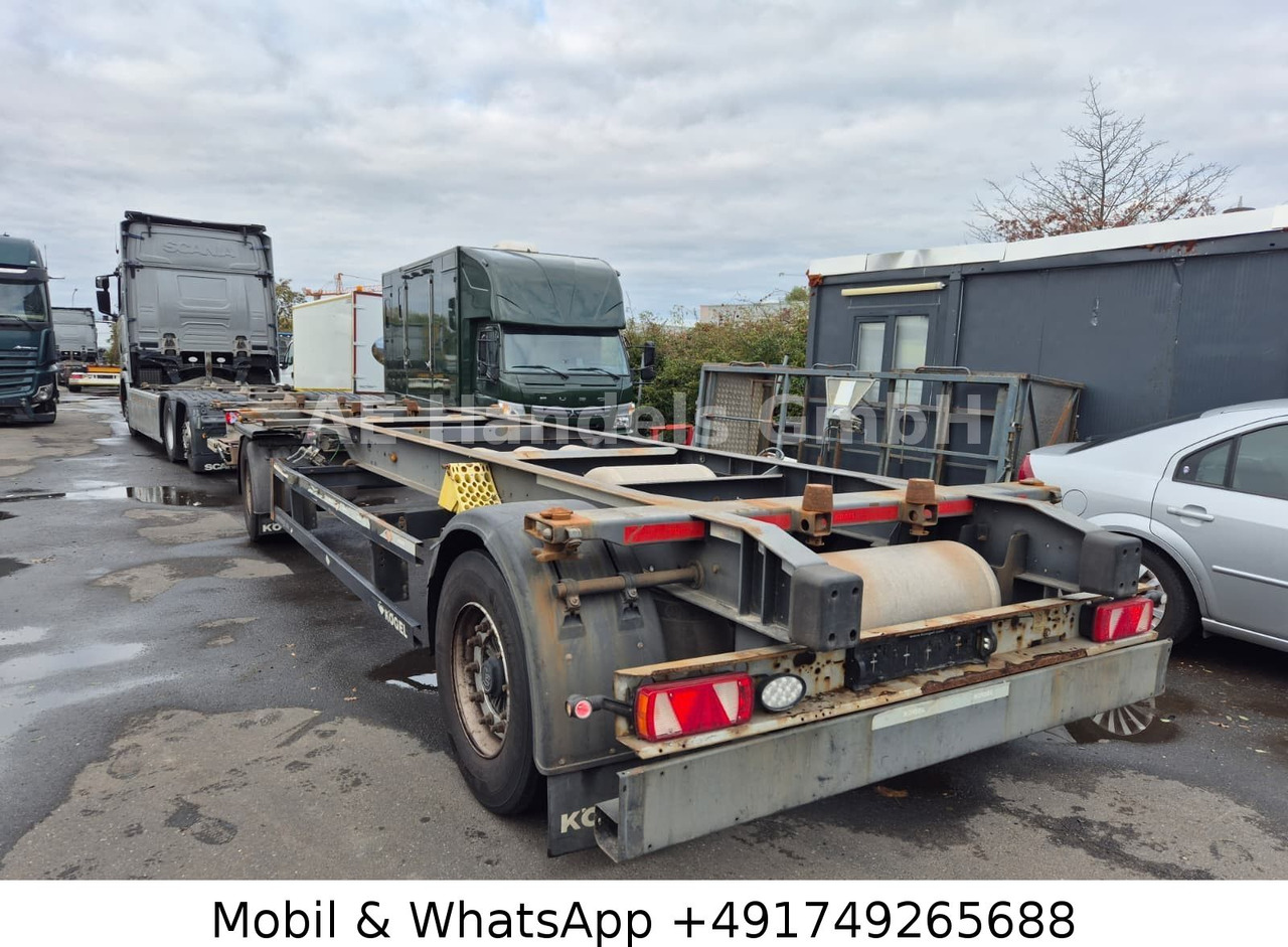 Kögel AW 18 BDF Drehschemel *Scheibenbremsen/Vollluft - Reboque transportador de contêineres/ Caixa móvel: foto 4 Kögel AW 18 BDF Drehschemel *Scheibenbremsen/Vollluft - Reboque transportador de contêineres/ Caixa móvel: foto 4