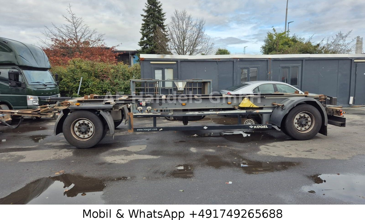 Kögel AW 18 BDF Drehschemel *Scheibenbremsen/Vollluft - Reboque transportador de contêineres/ Caixa móvel: foto 5 Kögel AW 18 BDF Drehschemel *Scheibenbremsen/Vollluft - Reboque transportador de contêineres/ Caixa móvel: foto 5