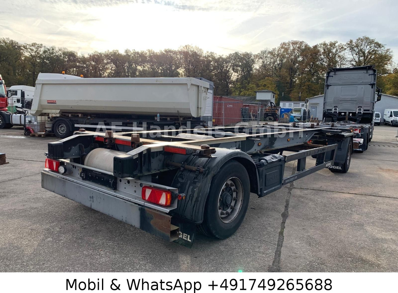 Kögel AW 18 BDF Drehschemel *Scheibenbremsen/Vollluft - Reboque transportador de contêineres/ Caixa móvel: foto 3 Kögel AW 18 BDF Drehschemel *Scheibenbremsen/Vollluft - Reboque transportador de contêineres/ Caixa móvel: foto 3