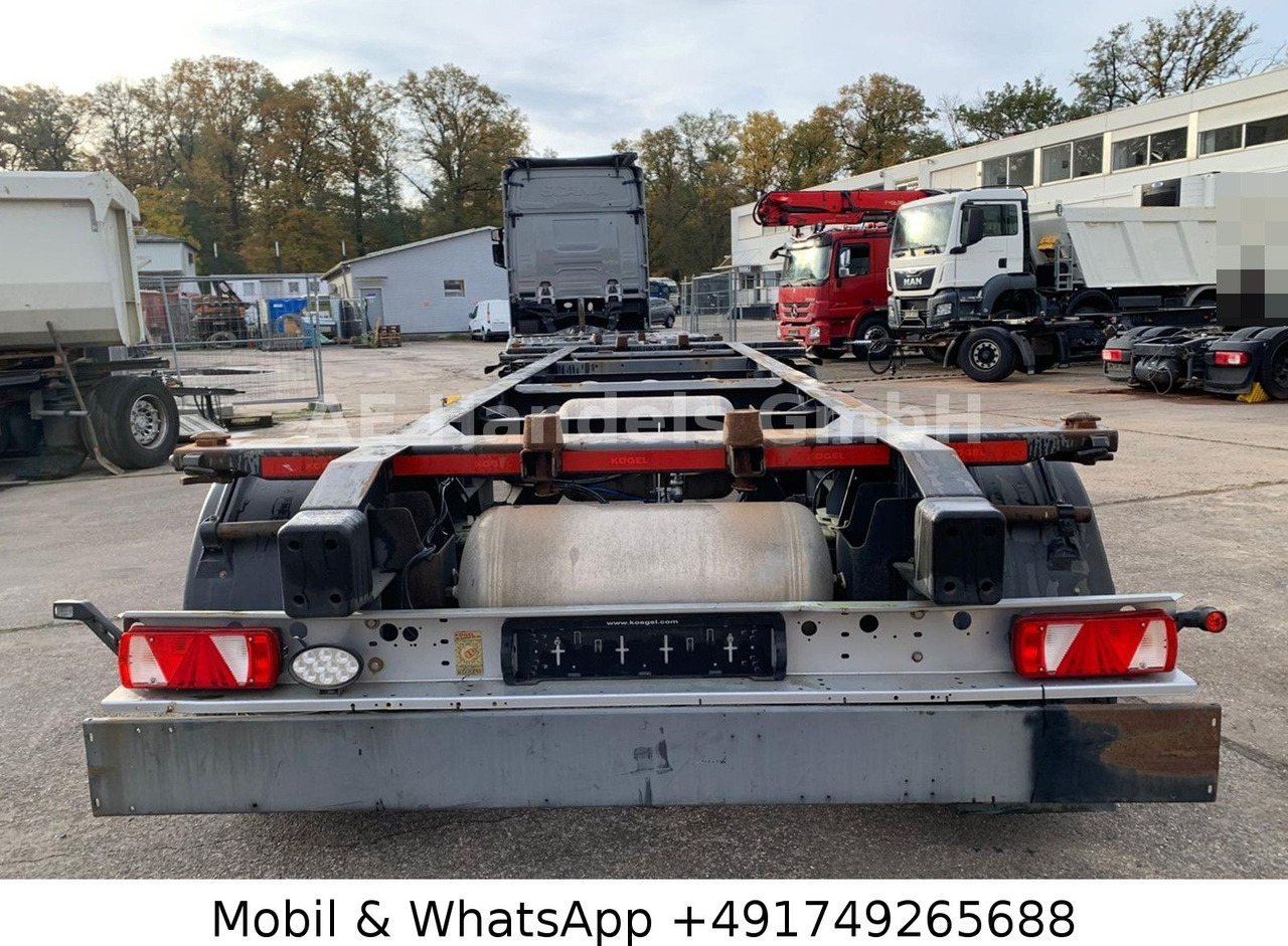 Kögel AW 18 BDF Drehschemel *Scheibenbremsen/Vollluft - Reboque transportador de contêineres/ Caixa móvel: foto 4 Kögel AW 18 BDF Drehschemel *Scheibenbremsen/Vollluft - Reboque transportador de contêineres/ Caixa móvel: foto 4