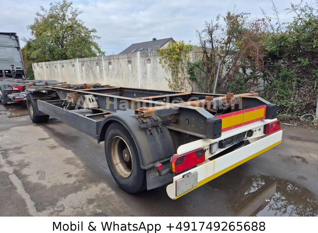 Krone AZW 18 BDF Drehschermel*Scheibenbremsen/VollLuft - Reboque transportador de contêineres/ Caixa móvel: foto 3 Krone AZW 18 BDF Drehschermel*Scheibenbremsen/VollLuft - Reboque transportador de contêineres/ Caixa móvel: foto 3