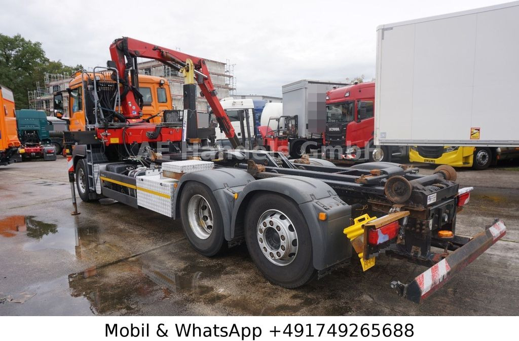 MAN TGS 26.400 BL *Hyva-20.60S/HMF-1444-22/Lenk+Lift - Caminhão polibenne, Caminhão grua: foto 5 MAN TGS 26.400 BL *Hyva-20.60S/HMF-1444-22/Lenk+Lift - Caminhão polibenne, Caminhão grua: foto 5