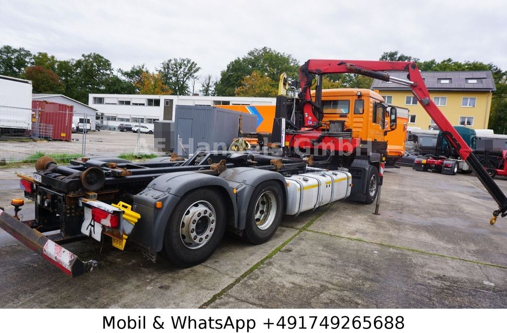 MAN TGS 26.400 BL *Hyva-20.60S/HMF-1444-22/Lenk+Lift - Caminhão polibenne, Caminhão grua: foto 3 MAN TGS 26.400 BL *Hyva-20.60S/HMF-1444-22/Lenk+Lift - Caminhão polibenne, Caminhão grua: foto 3