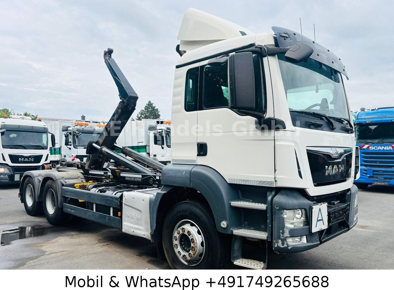 MAN TGS 26.440 BL 6x4 *Retarder/MEILLER-RK-20.65 - Caminhão polibenne, Caminhão grua: foto 1 MAN TGS 26.440 BL 6x4 *Retarder/MEILLER-RK-20.65 - Caminhão polibenne, Caminhão grua: foto 1