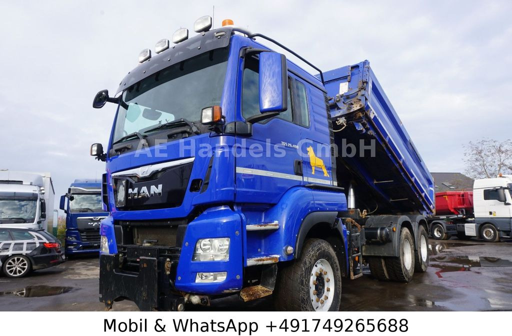 MAN TGS 26.480 XLX BB 6x4*Pritarder/Manual/Bordmatik - Caminhão basculante: foto 1 MAN TGS 26.480 XLX BB 6x4*Pritarder/Manual/Bordmatik - Caminhão basculante: foto 1