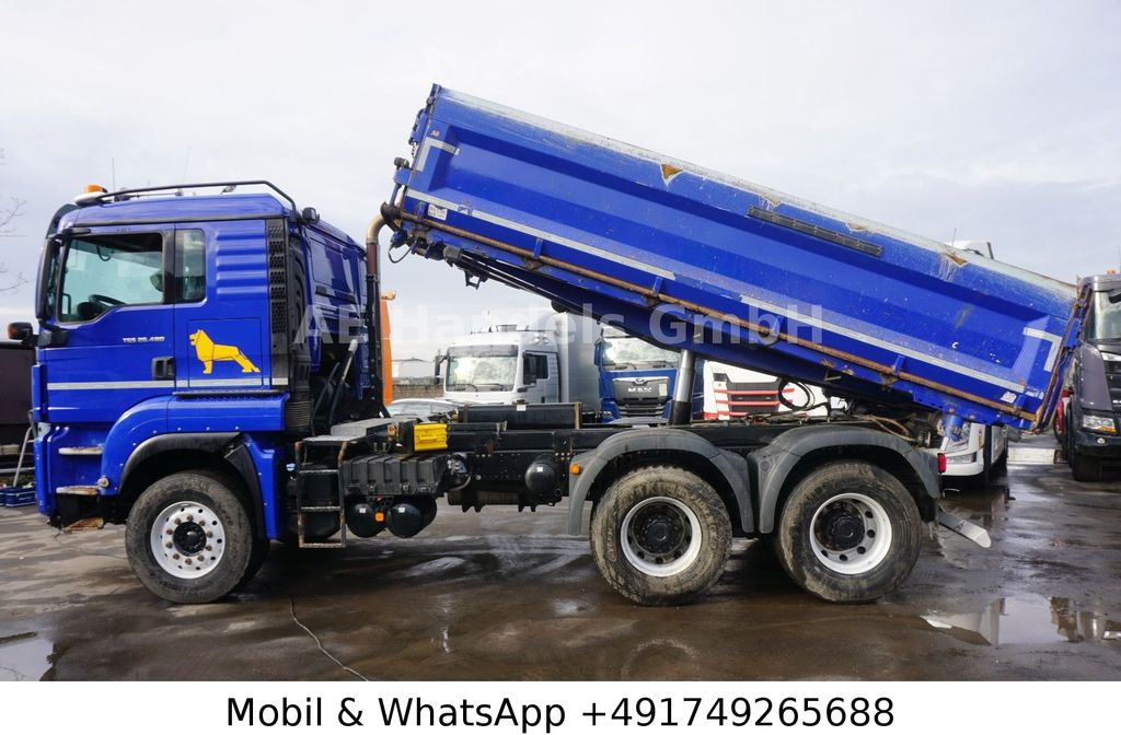 Caminhão basculante MAN TGS 26.480 XLX BB 6x4*Pritarder/Manual/Bordmatik MAN TGS 26.480 XLX BB 6x4*Pritarder/Manual/Bordmatik: foto 9