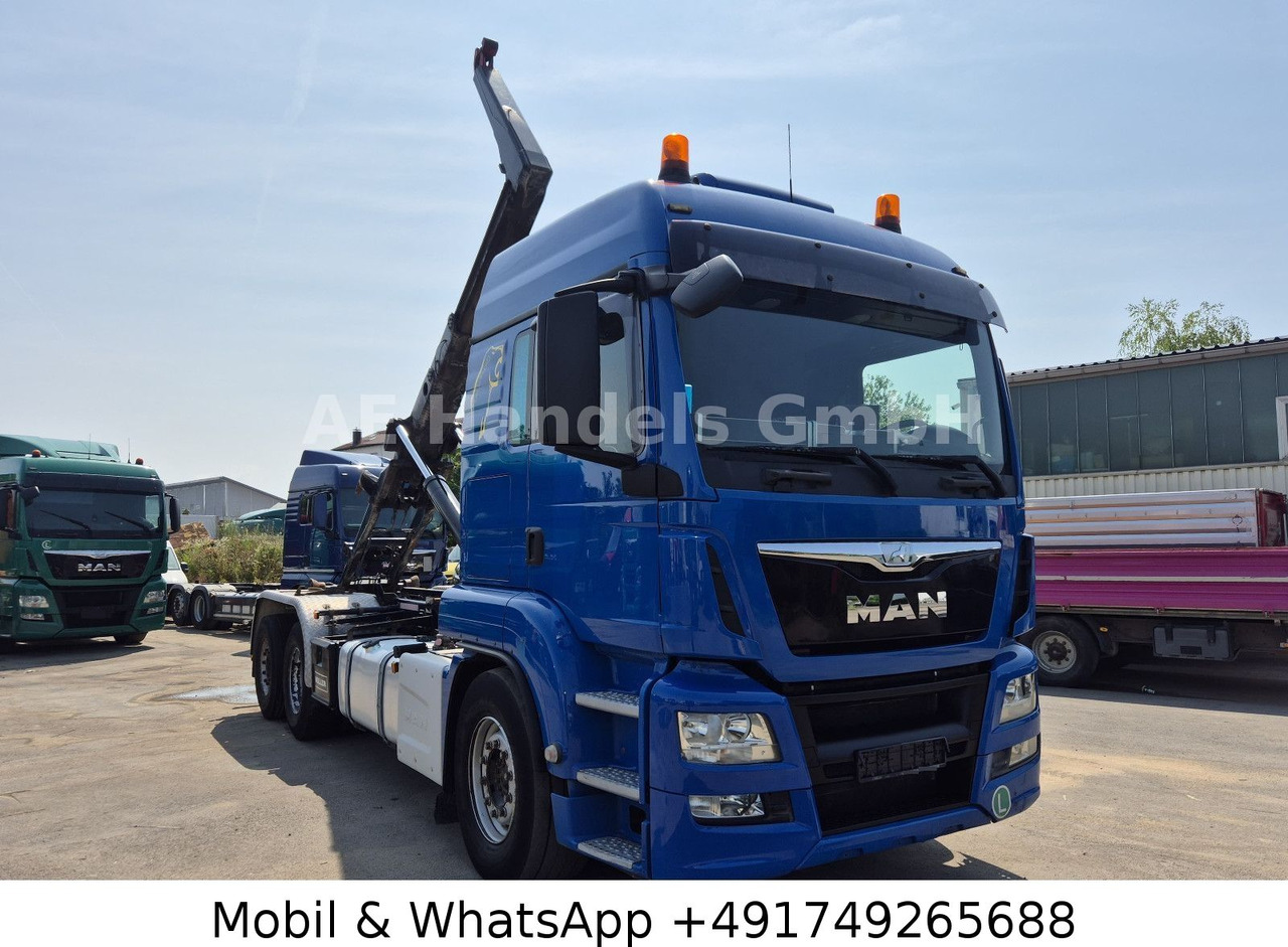 MAN TGS 26.480 XLX LL 6x2 *Intarder/MEILLER-RK-20.65 - Caminhão polibenne, Caminhão grua: foto 1 MAN TGS 26.480 XLX LL 6x2 *Intarder/MEILLER-RK-20.65 - Caminhão polibenne, Caminhão grua: foto 1