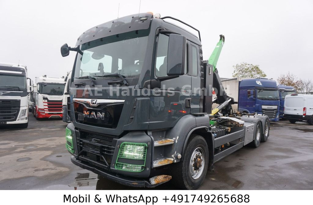 MAN TGS 26.500 XLX BL 6x4 H *Pritarder/Palfinger-T20 - Caminhão polibenne, Caminhão grua: foto 1 MAN TGS 26.500 XLX BL 6x4 H *Pritarder/Palfinger-T20 - Caminhão polibenne, Caminhão grua: foto 1