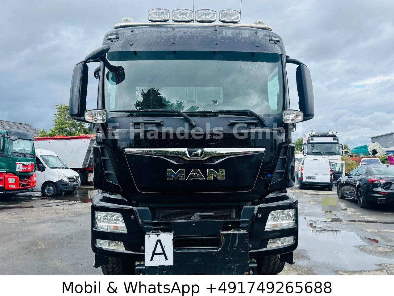 Caminhão basculante MAN TGS 35.470M BL 8x4 *Retarder/Winter/Bordmatik: foto 10