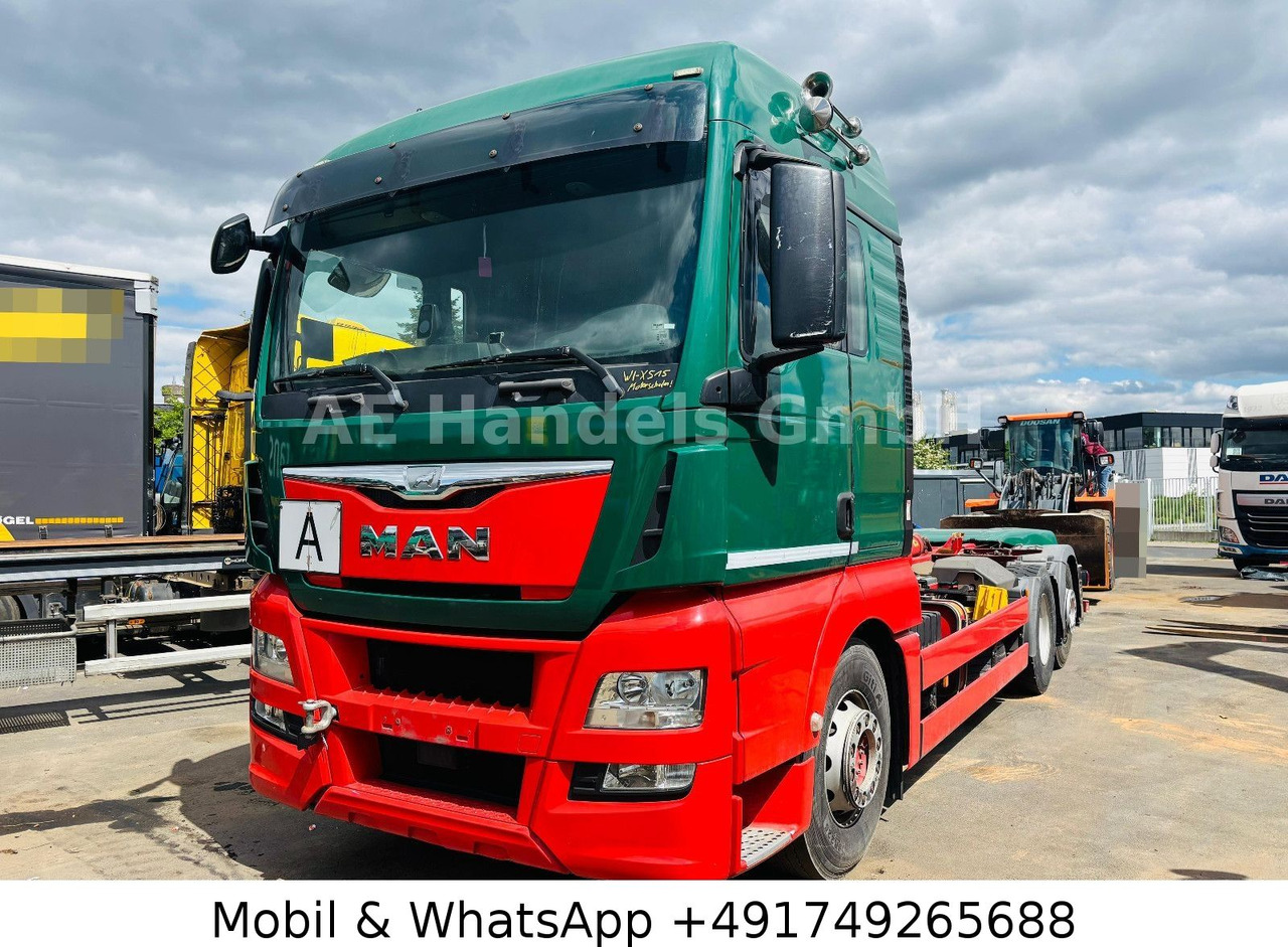 Caminhão polibenne, Caminhão grua MAN TGX 26.440 XLX BL 6x2 *Retarder/MEILLER-RK-20.65: foto 27