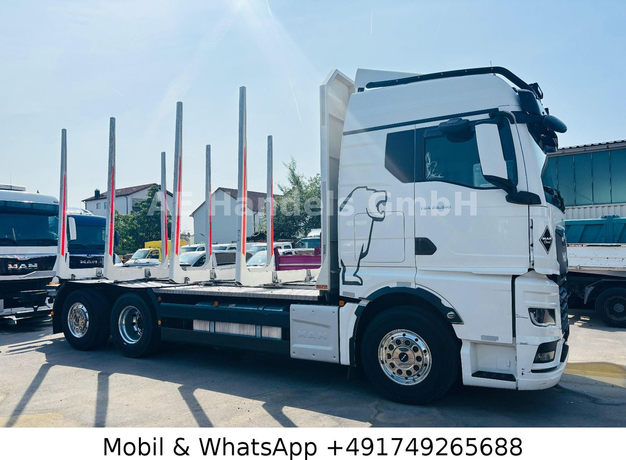 MAN TGX 26.510 GM LL 6x2 *Retarder/3.Lenk/Standklima - Caminhão florestal: foto 2 MAN TGX 26.510 GM LL 6x2 *Retarder/3.Lenk/Standklima - Caminhão florestal: foto 2