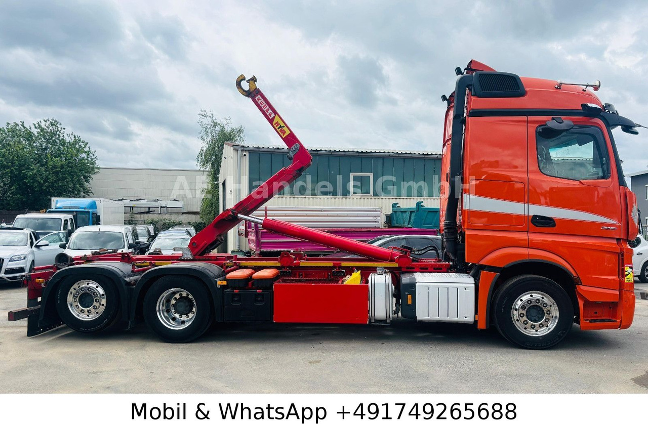 Mercedes-Benz Actros V 2551 L BL 6x2 *Retarder/Hyva-18-60-S - Caminhão polibenne, Caminhão grua: foto 3 Mercedes-Benz Actros V 2551 L BL 6x2 *Retarder/Hyva-18-60-S - Caminhão polibenne, Caminhão grua: foto 3